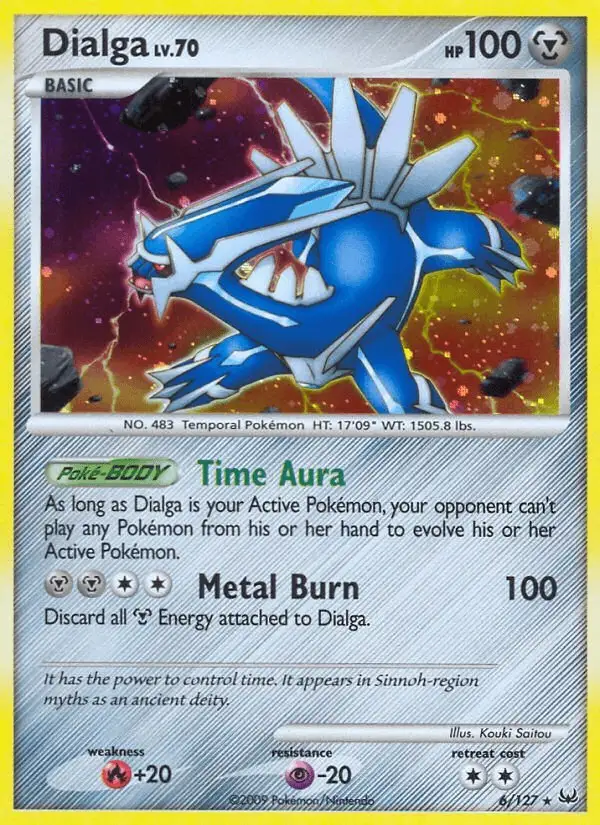 Dialga #6 Platinum PSA 10