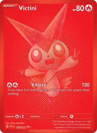 Victini #172 White Flare PSA 10