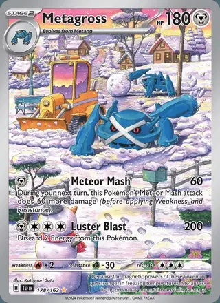 Metagross #178 Temporal Forces PSA 10