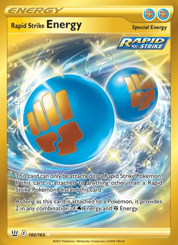 Rapid Strike Energy #182 Battle Styles PSA 10