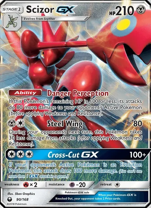 Scizor GX #90 Celestial Storm PSA 10