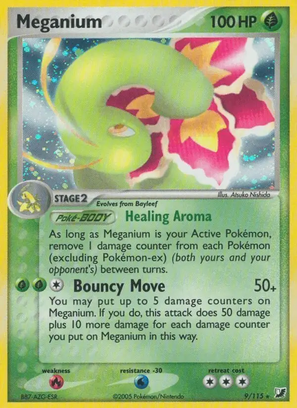 Meganium #9 Unseen Forces PSA 10
