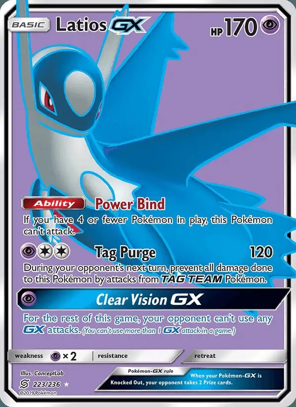 Latios GX #223 Unified Minds PSA 10