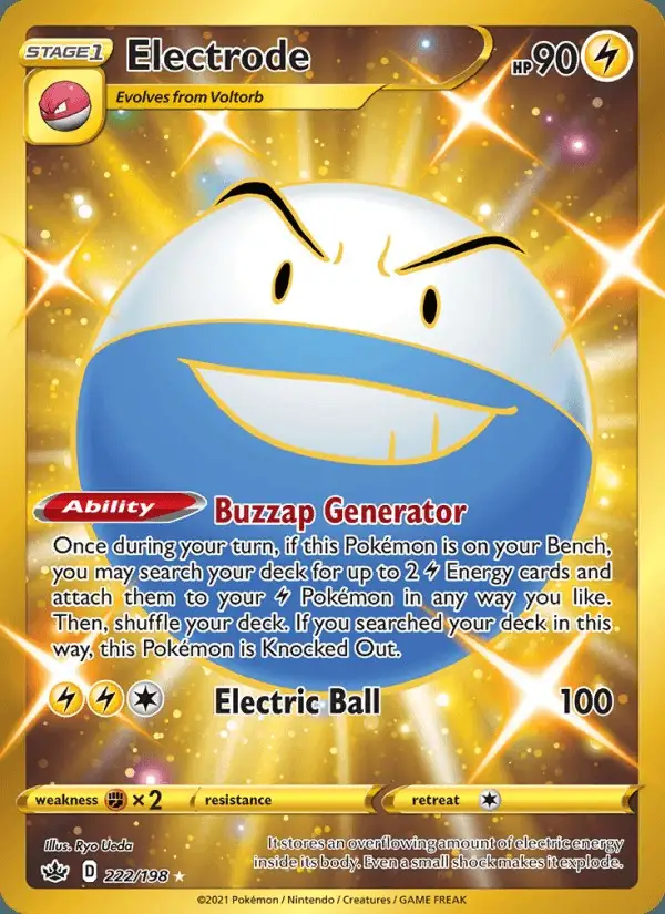 Electrode #222 Chilling Reign PSA 10