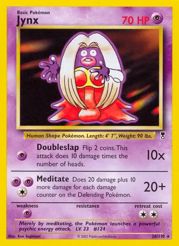 Jynx #26 Legendary Collection PSA 10