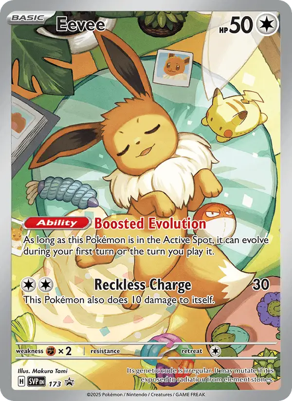 Eevee #173 SVP Black Star Promos PSA 10