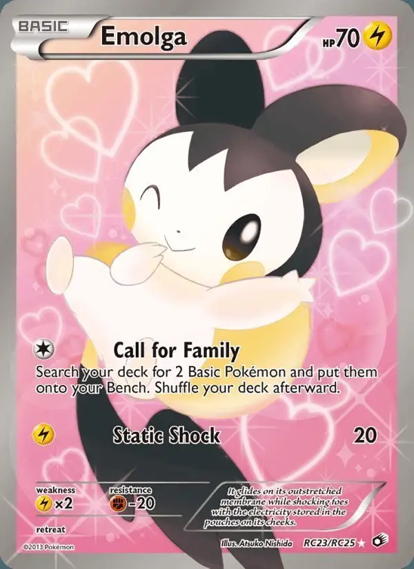 Emolga #RC23 Legendary Treasures PSA 10
