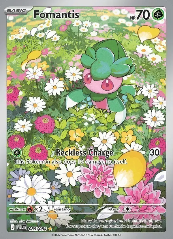 Fomantis #085 Pitch Black PSA 10