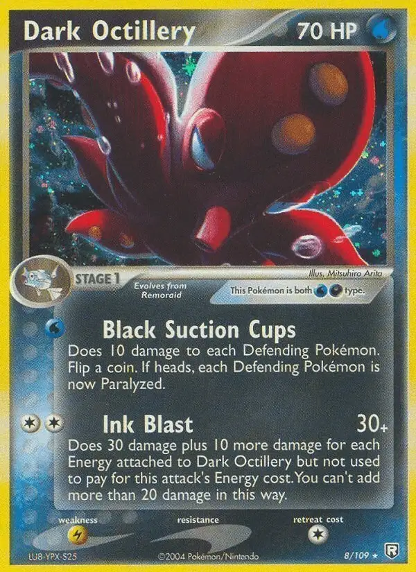Dark Octillery #8 Team Rocket Returns PSA 10