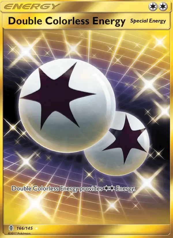 Double Colorless Energy #166 Guardians Rising PSA 10
