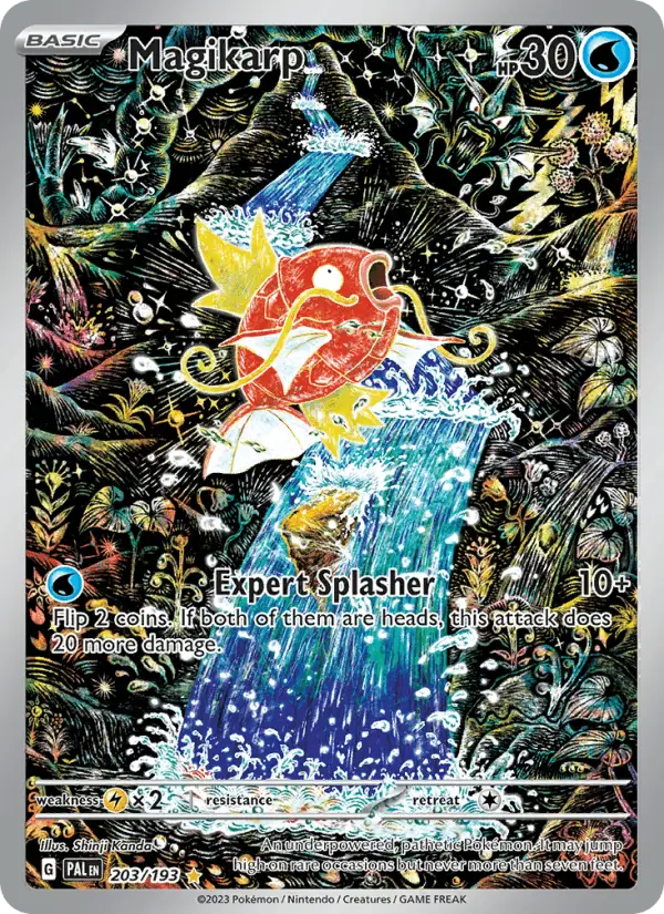 Magikarp #203 Paldea Evolved PSA 9