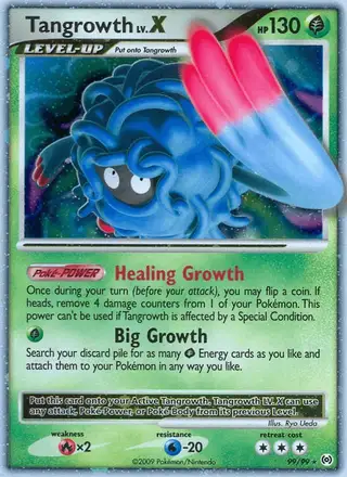 Tangrowth LV. X #99 Arceus PSA 10