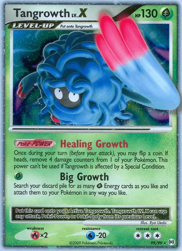 Tangrowth LV. X #99 Arceus PSA 10