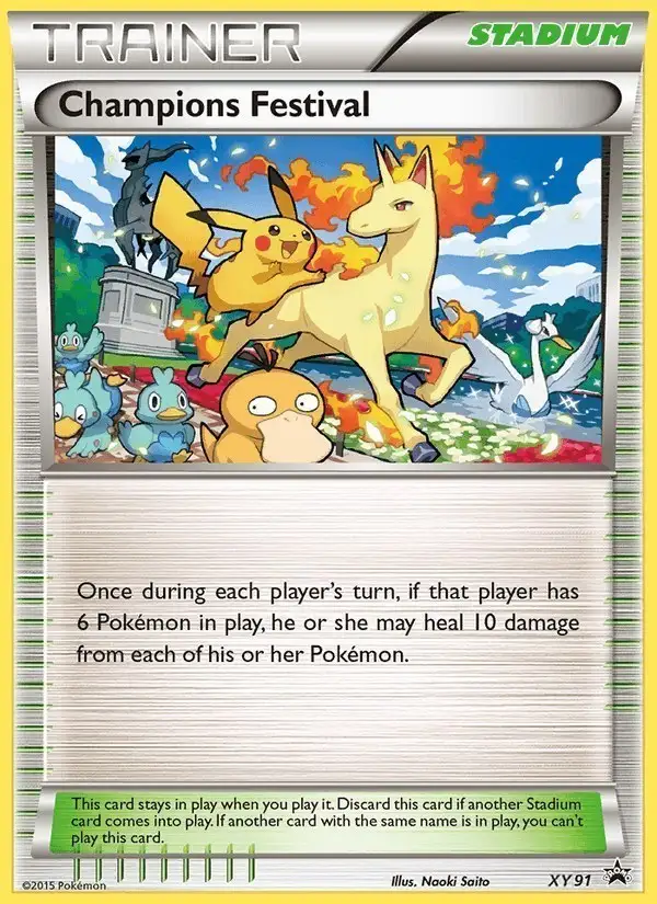 Champions Festival #XY91 XY Black Star Promos PSA 10