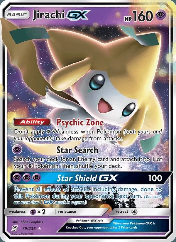 Jirachi GX #79 Unified Minds PSA 10