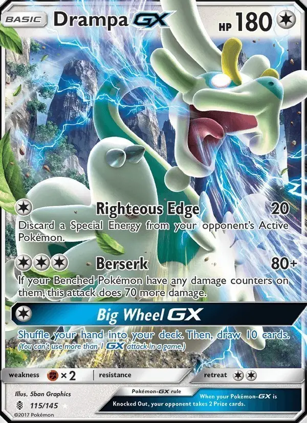 Drampa GX #115 Guardians Rising PSA 10