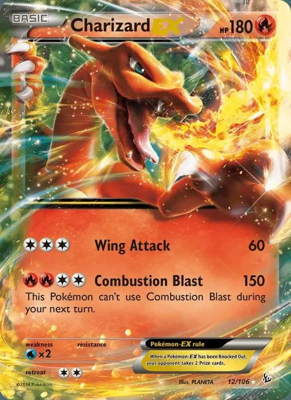Charizard EX #12 Flashfire PSA 10