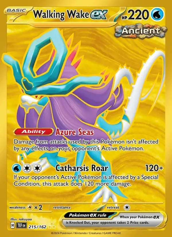 Walking Wake ex #215 Temporal Forces PSA 10