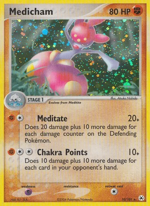 Medicham #10 Hidden Legends PSA 10
