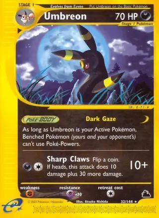 Umbreon #32 Skyridge PSA 10