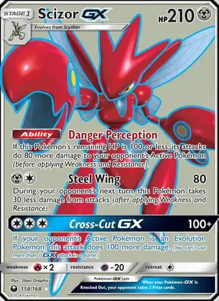 Scizor GX #158 Celestial Storm PSA 10