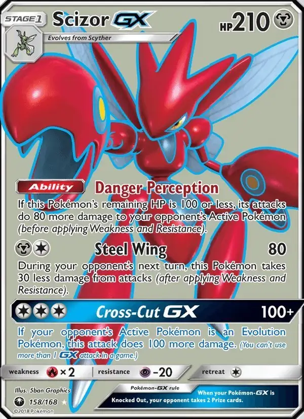 Scizor GX #158 Celestial Storm PSA 10