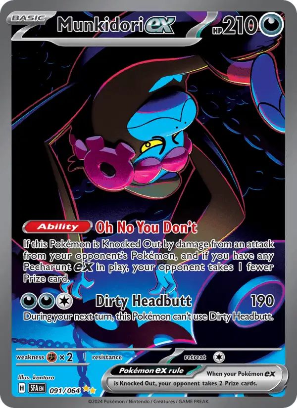 Munkidori ex #091 Shrouded Fable PSA 10