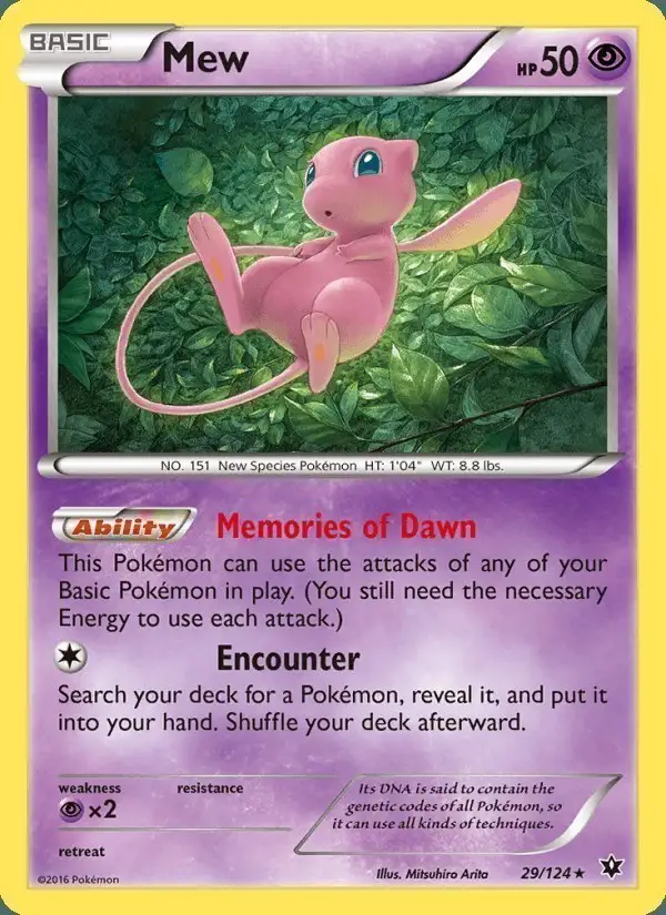 Mew #29 Fates Collide PSA 10
