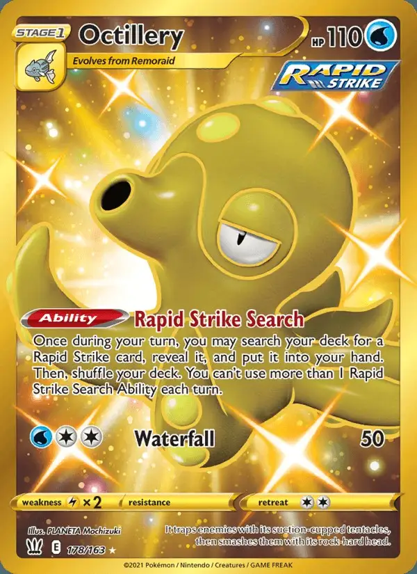 Octillery #178 Battle Styles PSA 10