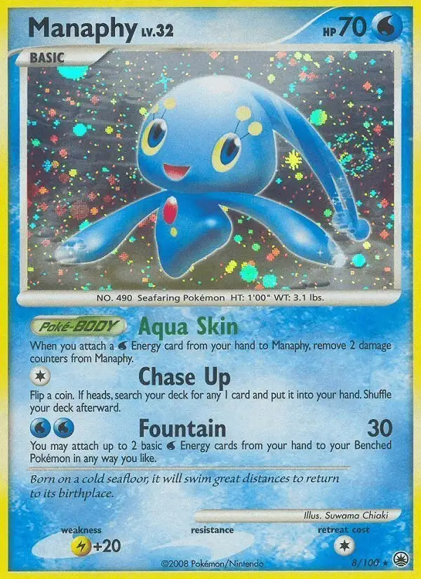 Manaphy #8 Majestic Dawn PSA 10