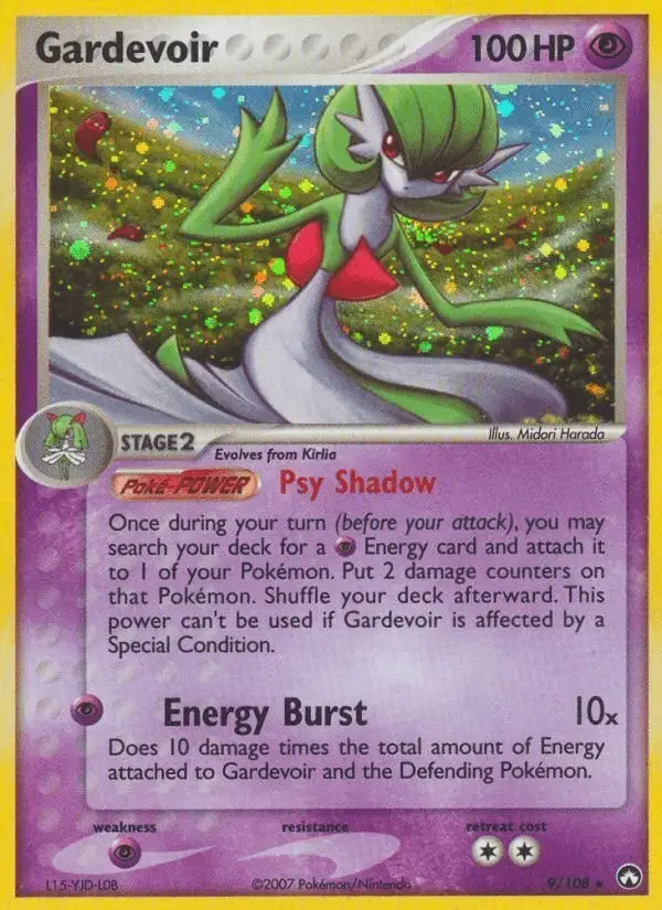 Gardevoir #9 Power Keepers PSA 10