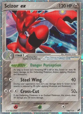 Scizor ex #108 Unseen Forces PSA 10