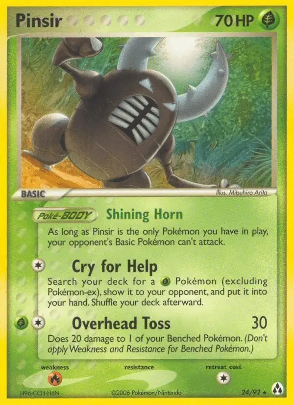 Pinsir #24 Legend Maker PSA 10