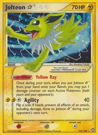 Jolteon ☆ #101 Power Keepers PSA 10
