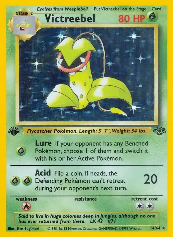 Victreebel #14 Jungle PSA 10