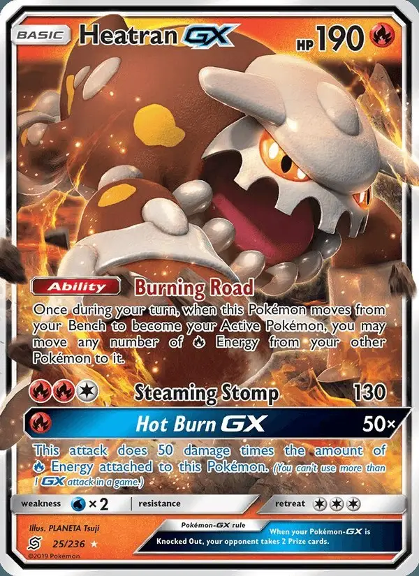 Heatran GX #25 Unified Minds PSA 10