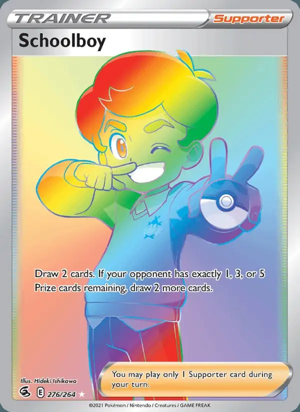 Schoolboy #276 Fusion Strike PSA 10