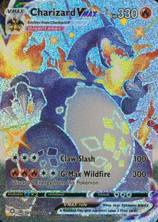 Charizard VMAX (Full Art) #SV107 Shining Fates PSA 10