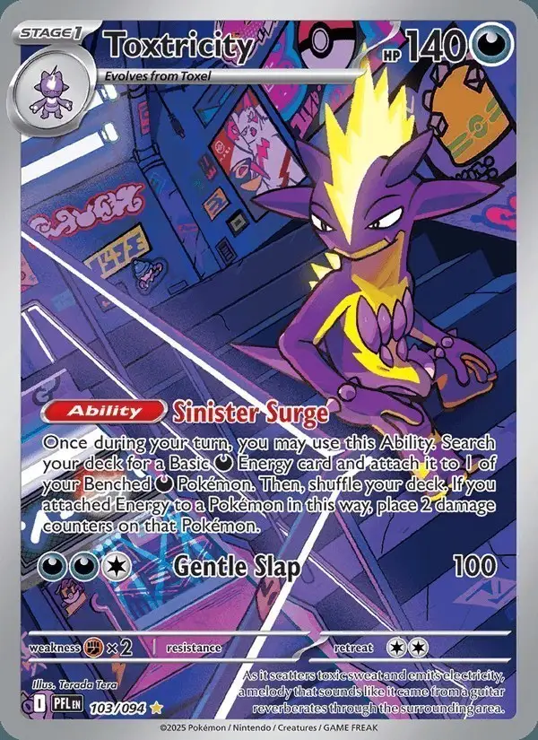 Toxtricity #103 Phantasmal Flames PSA 10