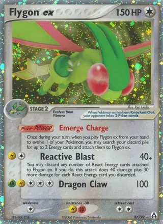 Flygon ex #87 Legend Maker PSA 10