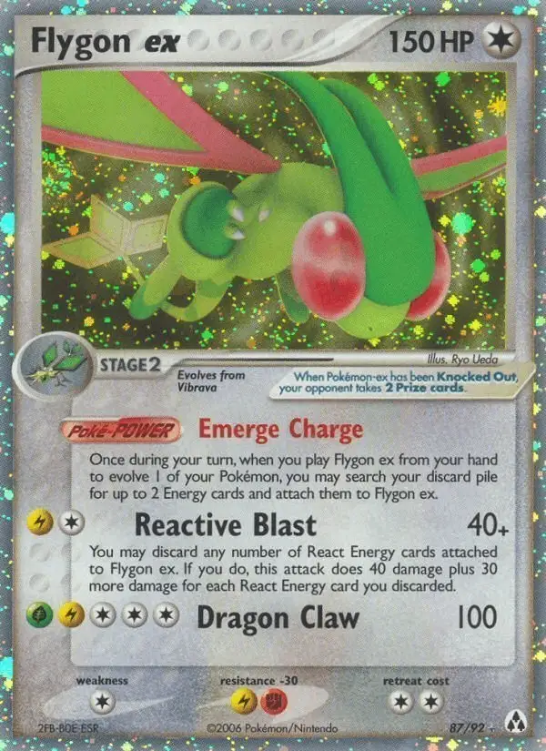 Flygon ex #87 Legend Maker PSA 10