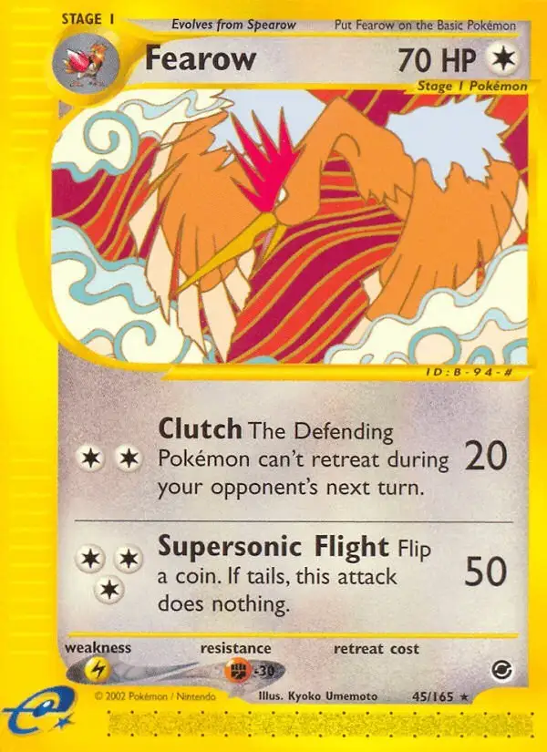 Fearow #45 Expedition Base Set PSA 10