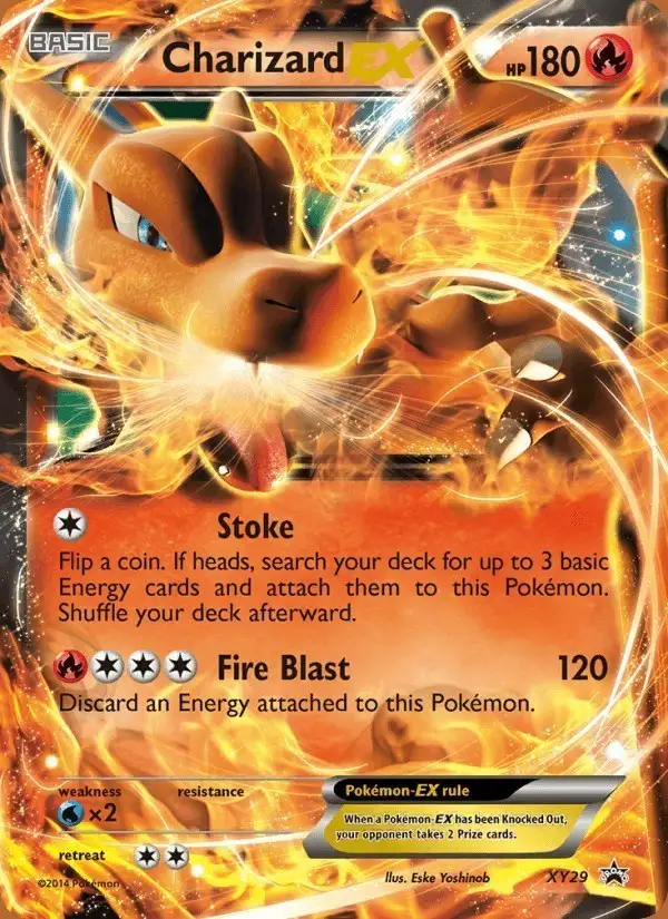 Charizard EX #XY29 XY Black Star Promos PSA 10