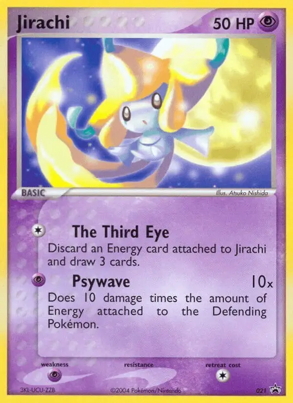 Jirachi #21 Nintendo Black Star Promos PSA 10
