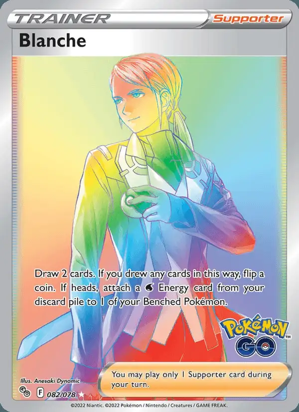 Blanche #082 Pokémon GO PSA 10