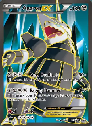 Aggron EX #153 Primal Clash PSA 10