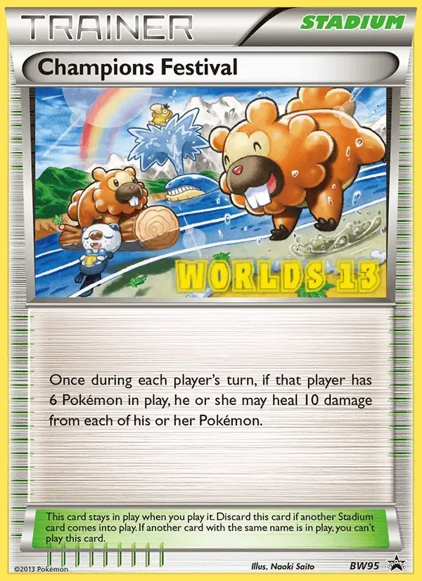 Champions Festival #BW95 BW Black Star Promos PSA 10