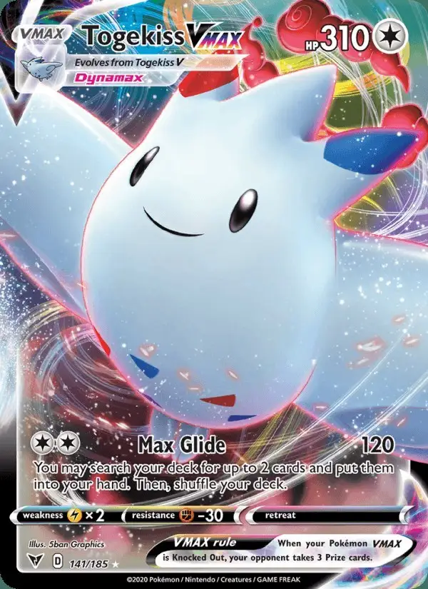 Togekiss VMAX #141 Vivid Voltage PSA 10