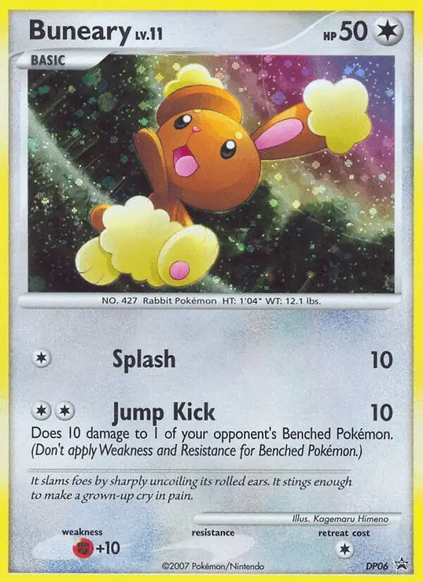 Buneary #DP06 DP Black Star Promos PSA 10