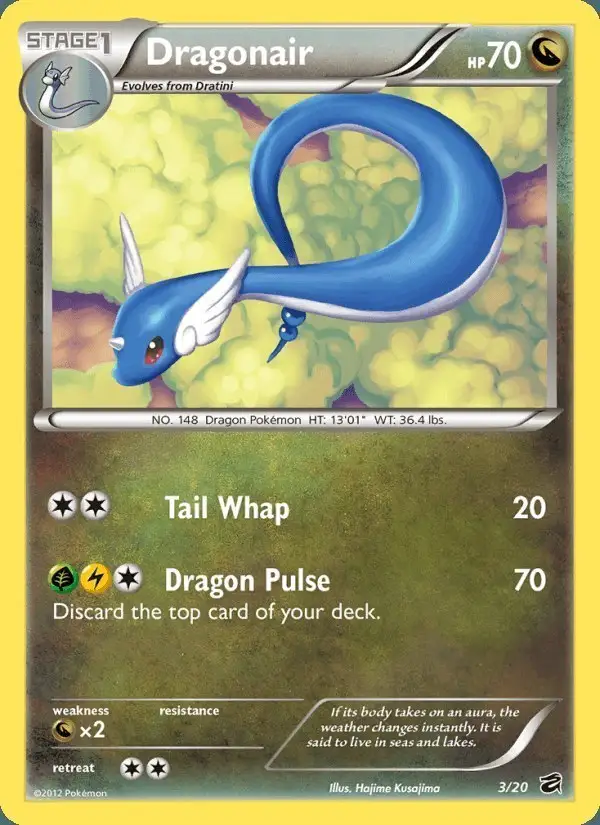 Dragonair #3 Dragon Vault PSA 10